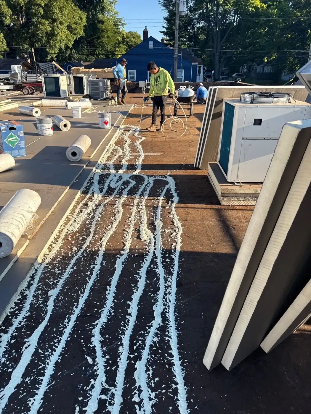 Membrane repair completed in North Salem